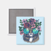 Aimant Fancy Maine Coon (Recto/Verso)