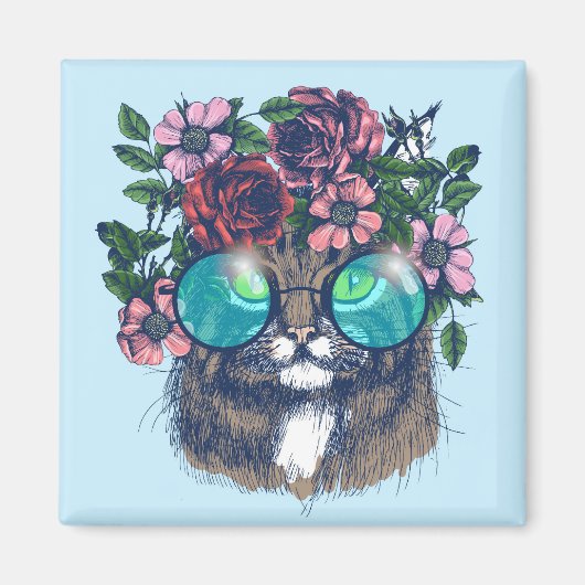 Aimant Fancy Maine Coon (Devant)