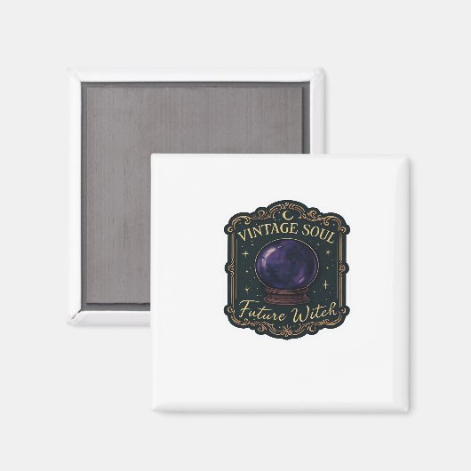 Aimant Fantaisie Whimsigoth Forêts Mystiques, Lunes & Mag (Recto/Verso)