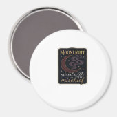 Aimant Fantaisie Whimsigoth Forêts Mystiques, Lunes & Mag (Recto/Verso)