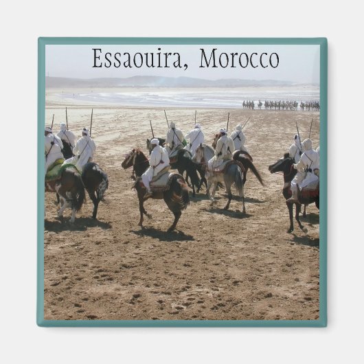Aimant Fantasia, Essaouira, Maroc (Devant)