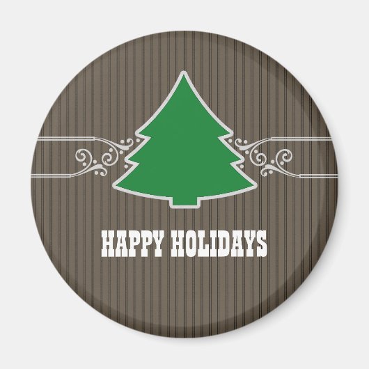 Aimant Fantastique Arbre de Noël (Devant)