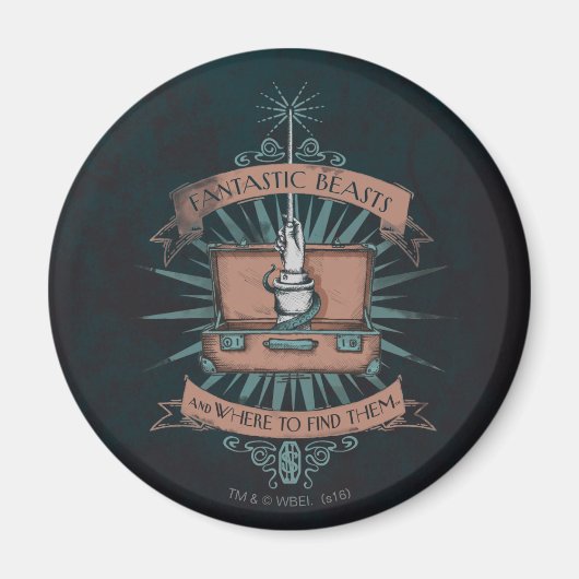 AIMANT FANTASTIQUE BEASTS ET WHERE TO FIND THEM™ (Devant)