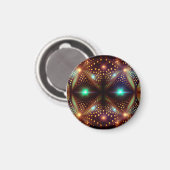 Aimant Fantasy Mandelbrot Fractal (Recto/Verso)