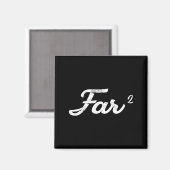 Aimant Far Squared Farfar Swedish Or Danish Grandpa Funny (Recto/Verso)