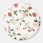 Aimant Fard à joues crème Fraises (Devant)
