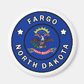 Aimant Fargo Dakota du Nord (Devant)