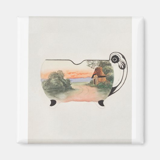 Aimant Farm Nature Sugar Bowl par Noritake Factory (Devant)