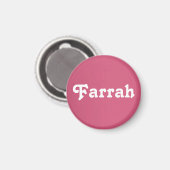 Aimant Farrah (Recto/Verso)