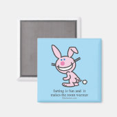 Aimant Farting est amusant (Recto/Verso)