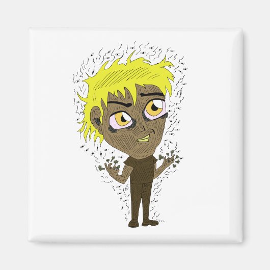 Aimant Farty Fingers Chibi (Devant)