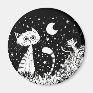 Aimant Fascination de chats