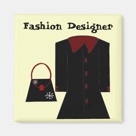 Aimant Fashion Designer (Devant)