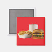 Aimant Fast Food (Recto/Verso)