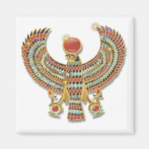 Aimant Faucon égyptien antique pectoral