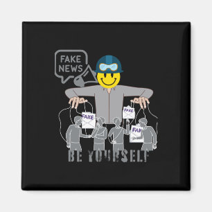 Aimant Fausses Fausses Nouvelles Conspirations Illusion D
