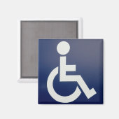 Aimant Fauteuil roulant magnétique (Recto/Verso)