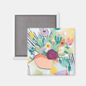 Aimant Fauvist Floral II (Recto/Verso)