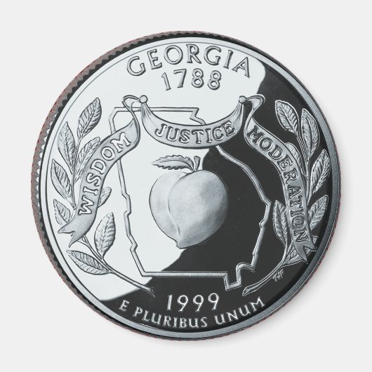Aimant Faux Georgia (Devant)