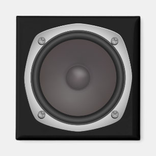 Aimant Faux Loudhaut-parleur