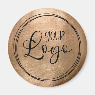 Aimant Faux Or Cuivre Doré Votre Logo