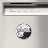 Aimant Faux Washington State Quarter (In Situ (Lave-vaisselle))