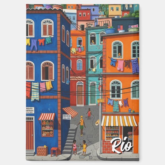 Aimant Favelas in Rio de Janeiro (Recto)