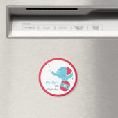 Aimant Faveur de fête d'anniversaire sur le thème du cirq (In Situ (Lave-vaisselle))