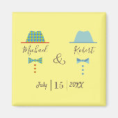 Aimant Faveur du mariage gay (Devant)