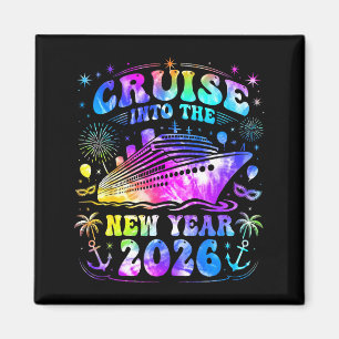 Aimant Faveurs de fête du Nouvel An 2026 en croisière Fam