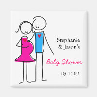 Favoris de l'aimant Baby shower de lit