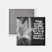 AIMANT FAVORITE BIBLE SCRIPTURE PSALM 37:4 (Recto/Verso)