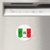 Aimant FBI Full Blooké Italien (In Situ (Lave-vaisselle))