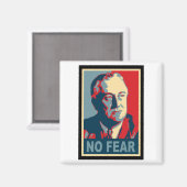 Aimant FDR Pas de peur (Recto/Verso)