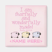 Aimant Fearful and Wonderful Fade - Rose (Devant)