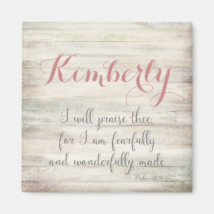 Aimant Fearful & Merveilleusement Fabriqué - Ps. 139:14