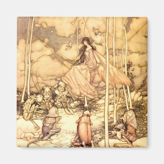 Aimant Fée Arthur Rackham (Devant)
