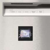Aimant Fée avec Unicorn D2 Designs (In Situ (Lave-vaisselle))