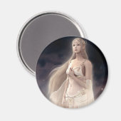 Aimant Fée blanche (Recto/Verso)