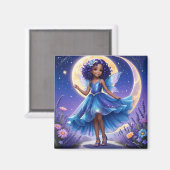 Aimant Fée - Bleu (Recto/Verso)