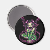 Aimant "fée captive" (Recto/Verso)