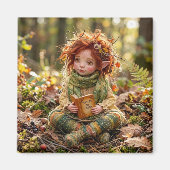 Aimant Fée d'automne Freya (Devant)
