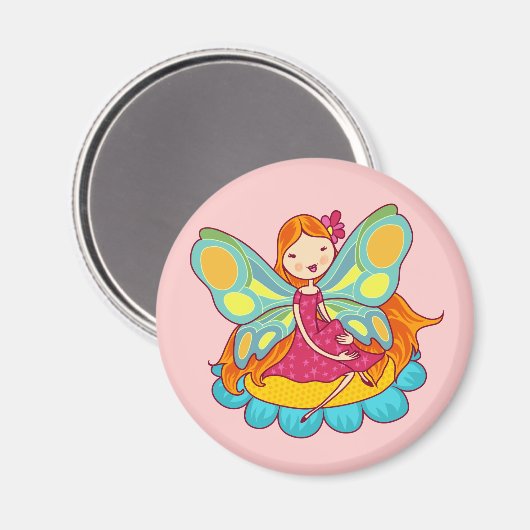 Aimant Fée de jardin (Recto/Verso)