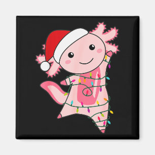 Aimant Fée de Noël Axolotl Lumière de Noël Axolotl
