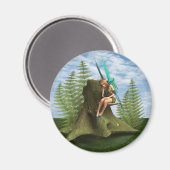 Aimant Fée réfléchie (Recto/Verso)