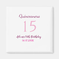 Fée rose 15e anniversaire simple moder quinceanera
