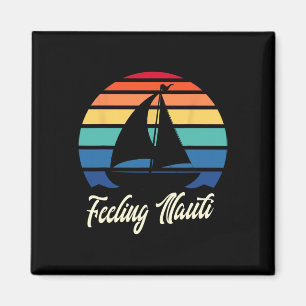 Aimant Feeling Nauti - Drôle de voile Voilier Bateau à vo