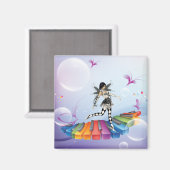 Aimant Féerie de clavier musical (Recto/Verso)