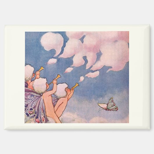 Aimant Fées des Nuages Créant des Nuages (Recto)