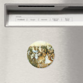 Aimant Fées et lapin (In Situ (Lave-vaisselle))